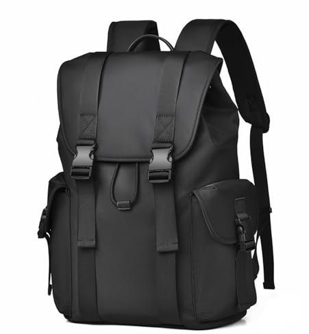 BJIAX Mochila Mujer Hombre Bolso Ordenador Portatil 15.6 Pulgadas Mochila Escolar Adolescente Mochilas Antirrobo Casual Laptop Backpack Impermeable para la Universidad Viaje