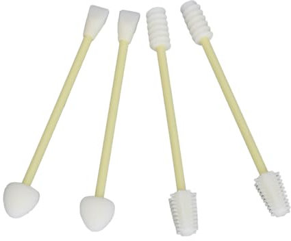 Silikon-Wattestäbchen, Doppelte Spitze, Silikon-Wattestäbchen, Silikon-Wattestäbchen, 4 Stück, Wiederverwendbare Make-up-Tupfer, Doppelte Spitze, Wattestäbchen für Ohren,