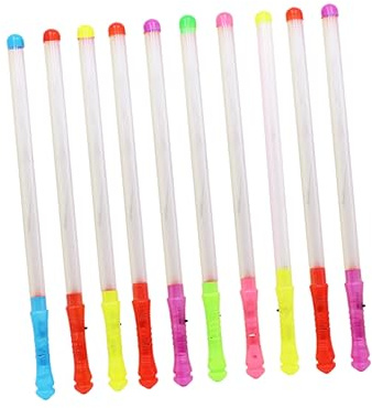 VICASKY Bastoncini Luminosi Colorati 48cm 12 Pezzi Leggeri e Portatili in Materiale Opp per Concerti e Matrimoni Regali Festa Ragazzo Ragazza e Adolescenti Colore Casuale