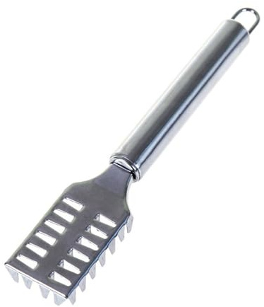 Sunicon Fish Scaler, Stainless Steel Fish Scaler Remover with Serrated Sawtooth No Mess Easily Remove Fish Scales, Fish Skin Scraper for Kitchen Fish Cleaning Kit for All Fish