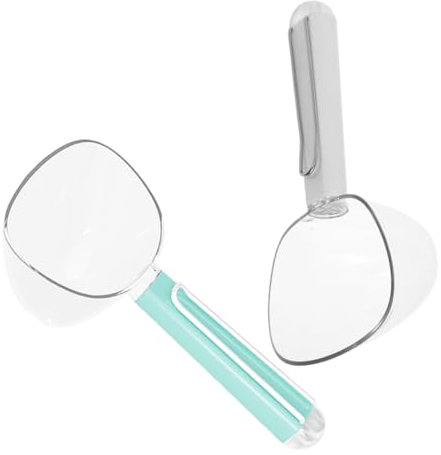 Didiseaon 2piezas Cuchara Medidora De Comida para Mascotas Taza Medidora para Perros y Gatos para Mascotas Casa o Viajes