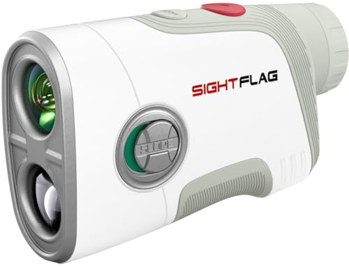 SIGHTFLAG GF2 - Telemetro da golf con pendenza, telemetro laser da 1300 metri, per golf e caccia, ingrandimento 7,5x, vibrazione di bloccaggio del palo della bandiera, accessori da golf magnetici