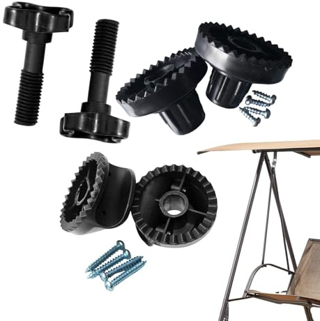 Ersatzteil-Set für Hollywoodschaukel, Patio – Reparaturwerkzeug, stabil, rostfrei – Befestigungsset für Garten, Terrasse, Hängematten, Hängesessel