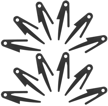 NUOBESTY 20 Pezzi Accessori per Guide Cassetti in Plastica Nera Installazione Facile e Stabilità Migliorata, per Applicazioni Domestiche e Camere da Letto