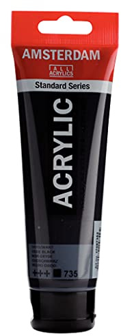 Amsterdam Standard Serie Acryl Tube 120 ml Oxidschwarz 735 (17097352)