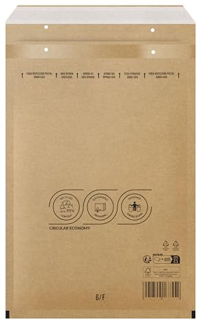 100 x Luftpolstertaschen Versandtaschen braun alle Größen wählbar (F6)