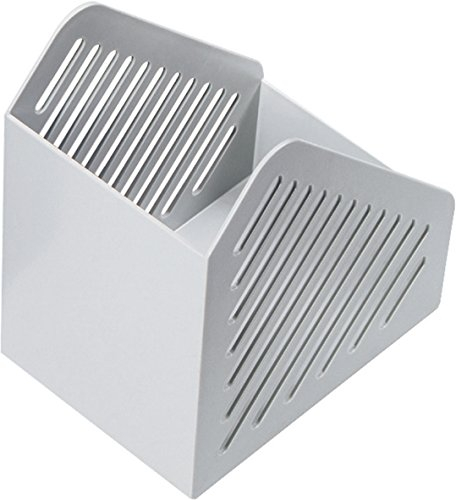 Helit H6361082 Portariviste, DIN A5, grigio chiaro