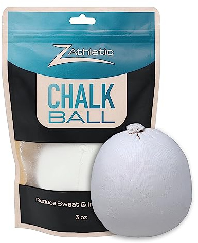 Z Athletic Gym Chalk Ball for Rock Climbing, Gymnastics, and Weightlifting, 3oz Chalk Ball