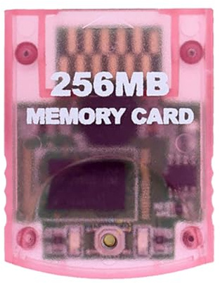 OSTENT Le bâton de Carte mémoire de 256MB Compatible pour Le Jeu vidéo de Console de Nintendo Wii Gamecube NGC