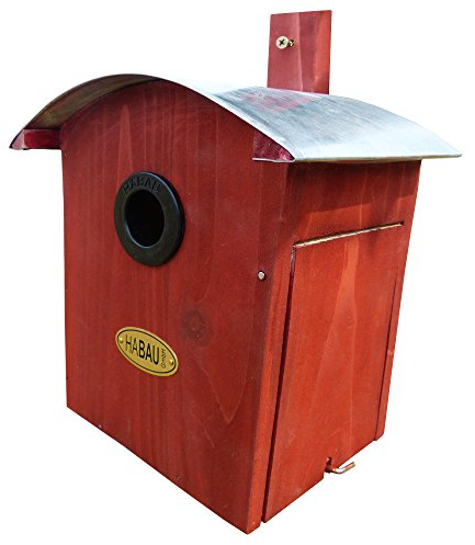 Habau 2964 Nistkasten Runddach, rot