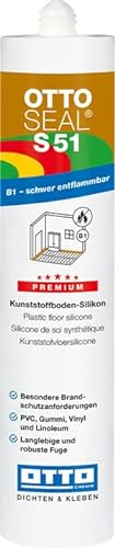 OTTOSEAL S 51 Premium-Kunststoffboden-Silikon 310 ml Kartusche C67 anthrazit