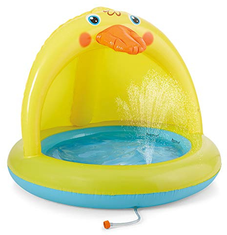 Shade Baby Pool, Sprinkle and Splash Play Pool, Outdoor Duck Bathtub of 39 Inches