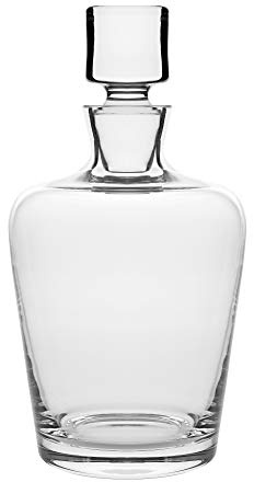 Barski – Calidad Europea – Vaso – Whiskey – Líquido – Decantador – Clásico transparente – 40 oz. - 22 cm de altura – Fabricado en Europa