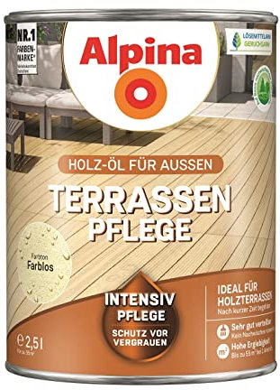 Alpina Terrassen-Pflege 2,5 Liter Farblos