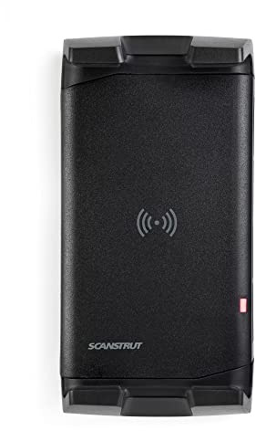 Scanstrut Rokk Kabelloses Ladegerät, wasserdicht, für Smartphone, 12 V, 24 V, 10 W, Marineblau