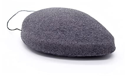 Beter - Spugna per la pulizia del viso, in fibra vegetale di Konjac infusa con caffè - Modello Coffee O'clock,1 item,1,0 unità