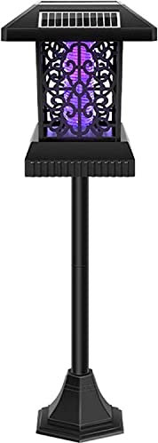 Lampe Solaire Anti-moustiques, Lampe Anti-moustiques électrique Rechargeable Anti-moskito avec Lampe USB utilisée à l'extérieur et à l'intérieur du Panneau Solaire (1)
