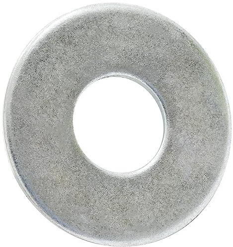 AERZETIX - Lot de 25 Rondelles Plates Larges M18 DIN 9021 - en Acier Zingué - pour Constructions en Bois Assemblage Boulonnerie Vis Écrou Serrage Étanchéité Fixation Mécanique