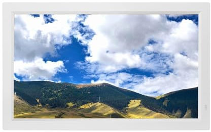 Macchina pubblicitaria a parete 1080P con cornice for foto digitali IPS da 19 pollici, 22 pollici, 24 pollici, 27 pollici, 32 pollici, con sensore del corpo umano, supporta la riproduzione USB di imma