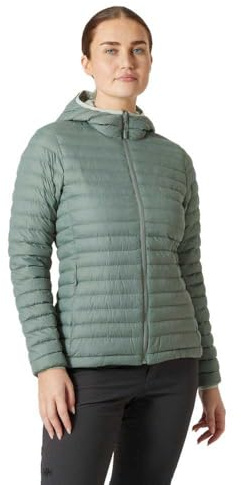 Helly Hansen Mujeres W Sirdal Enchufe Aislador con Capucha, Cactus gris, XL