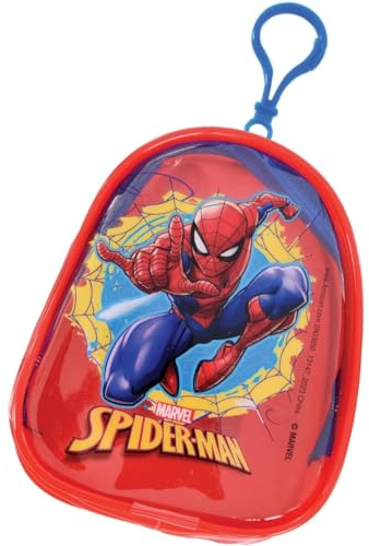 Adorable Multicolor Spider-Man Backpack Clip - 4.75 x 4.12 - Ideal Party Favor for Birthdays, Themed Parties, Baby Showers & More (1 Pc.)