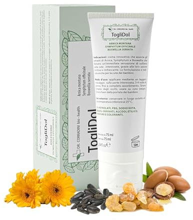 Dr. Corradini TogliDol Pomata Antinfiammatorio con Arnica Forte Boswellia Symphytum X Dolori Muscolari e Contusioni - 75ml