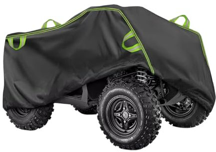 Adunsiaoto Motorrad Abdeckplane Outdoor Motorradabdeckung Winterfest, Motorrad Outdoor Motorradgarage Winddicht, Oxford Stoff Abdeckhaube Indoor Motorradplane Staubdicht Wasserdichten(256x110x120cm)