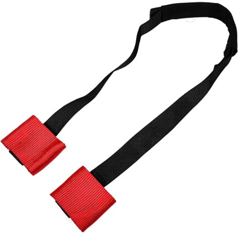 Correa de Amarre para Motocicleta Roja de Nailon para Transporte
