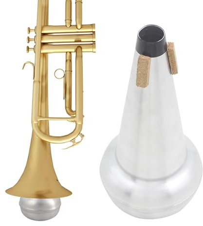 Posaunen-Cup-Dämpfer Übungs-Schalldämpfer für tiefe Töne, Werkzeug | Leichtbauweise Für Unterricht, Lernen, Bandproben, Ensembles, Aufführungen, Schüler, Musiker, Klassenzimmer, Studios,