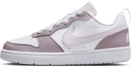 Nike Court Borough Low Recraft (GS) Chaussures de Loisirs pour Enfants White/Venice/Plum Fog/White 38