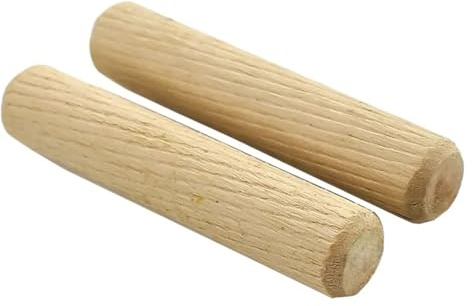 LSNNMU Clavijas De Madera 50 Piezas de Conectores de Madera for el hogar, Redondos, de Sarga, for Muebles(20mm)
