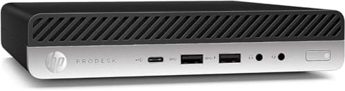 HP ProDesk 600 G4 Mini PC | Intel Core i5-8500T | 32GB RAM | 1TB NVMe | Built in Wi-Fi BT | Windows 11 Pro | Mini Desktop Computer (Renewed)