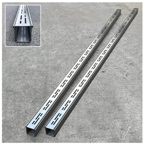 Hög lastkapacitet rostfritt stål dräneringskanal smal trädgårdsspår för uteplats gångväg och utomhus dräneringslösningar