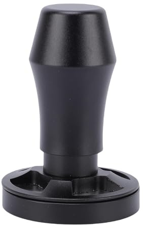 Glomora Pressino per caffè a impatto da 58 mm Tamper caricato a molla calibrato Rimbalzo automatico Design anti-intasamento Pressione costante per caffetteria domestica