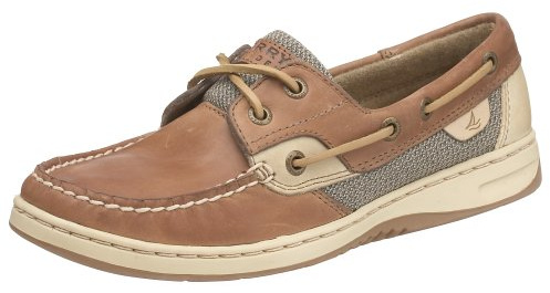 Sperry toppsidor Bluefish 2-ögonig Nubuck 9276619, dam mokassins, Beige - 41 EU