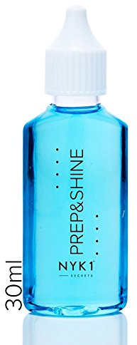 NYK1 30ML Wipe, Prep and Shine Pure Alcohol Solution Super Concentrated Isopropyl Rubbing UV And LED Gel Nail Polish Dehydrator For Sanitising Rub Cleanser Cleaner Sticky Residue Remover Concentrate | Prep & Shine Gel Residue Remover to Degrease & Dehydrate Nails for Clean Gel Application - Suitable for UV & LED Gel Polish