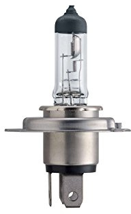Philips 12342LLECOC1 Innenbeleuchtung H4 LongLife EcoVision, 1er Karto