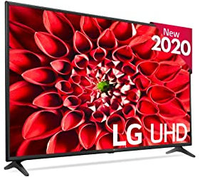 LG Electronics 55UM7050PLC Téléviseur UHD 139 cm (55) (4K, Triple Tuner (DVB-T2/T,-C,-S2/S), Active HDR, 50 Hz, Smart TV) [Année du modèle 2020]
