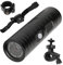 Fahrrad Motorrad Helm Kamera mit 360 Grad Halterung, 1080P 8Mp 170 Grad Weitwinkel wasserdichte Mini Sport Video Action Kamera, für Fahrrad Motorrad