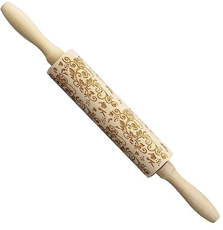 FONDOTIN Natalizio Utensile Per Stendere Pasta e Biscotti Per e Decorazioni Dolci