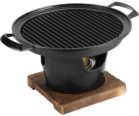 BBQ Grill, Smokeless Non-Stick Tabletop Charcoal Grill Easy to Assemble Portable BBQ Grill for Home Picnics Camping and Outdoor Gatherings Charcoal Grill Smokeless Charcoal