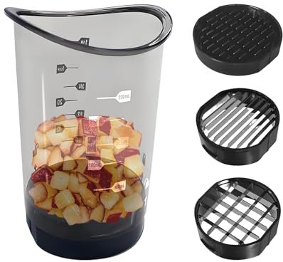 Tagliafragole, Tagliauova, Tagliauova, Affettatrice Frutta, Affettatrice Frutta, Tazze Per Frutta Morbida, Banana, Kiwi, Produzione Rapida Di Macedonia, Nero