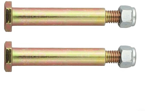 Bebykilemi 2 Sets Deck Wheel Bolts And Lock Nuts Set, Compatible With For 738-3056 938-3056 137644 184219 Riding Mower Parts