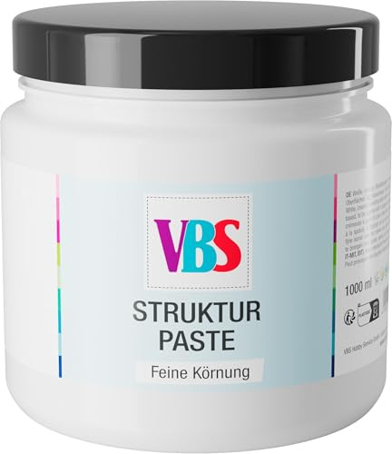 VBS Strukturpaste Feine Körnung für vielfältige Oberflächen Anwendungen