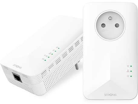 Powerline Adapter, Plug & Play, Secure Home Network via Electrical Wiring