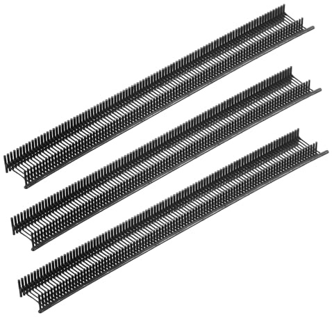 sourcing map 10000pcs Standard Tagging Gun Fasteners 8mm Tagging Barbs Pins Nylon Tag for Price Tagging Gun, Clothing Tags Gun Attachments for Garment Bag Fabric, Black