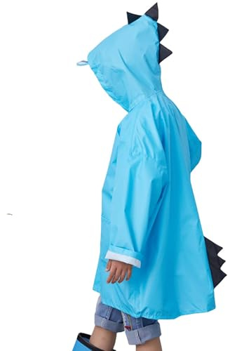 Poncho antipioggia per bambini bicicletta primavera, estate ragazzi ragazze tinta unita bottoni spessi poncho impermeabili pioggia poncho guanti invernali bambino