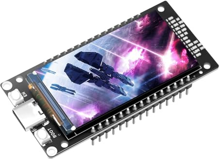 ESP32 Scheda di Sviluppo Binghe ESP32 Display 4MB Scheda di Sviluppo con 1.96″ TFT Display LCD 170x320 2.4 GHz WiFi Bluetooth Type-C interfaccia CH340 Chip Compatibile con Aruidno