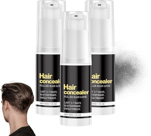 Corrector capilar resistente al agua y al sudor, tinte en barra, corrector de larga duración, spray para cubrir raíces y polvo para realzar la línea del cabello, para hombres y mujeres