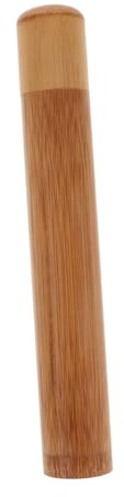 Healvian Custodia da Viaggio per Humidor Sigari Tubo di Bambù Ermetico Singolo 1,9 Cm X 17 Cm Riutilizzabile per Conservazione Sigari Regalo Sigaro Amante